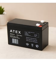 12V 7Ah Kuru Akü (Kalın Tip)