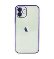 İphone 11 Kılıf Lensli - Mor