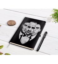 BK Gift Kişiye Özel Godfather Baba Tasarımlı Siyah Defter ve Kalem Hediye Seti-5