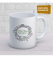 Kişiye Özel İsim Yazılabilir Müdür Yardımcısı Kupa Bardak