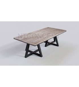 Ntconcept Quen Masif Ahşap Toplantı Masası