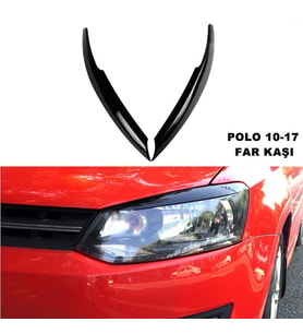 VW Polo 6R Far Kaşı Plastiği 2010 - 2017 Arası Sağ - Sol 1.KALİTE