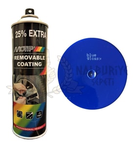Motip Soyulabilir Sıvı Kauçuk PlastiDip Plastik Sprey Boya MAVİ 500 ml - 04308