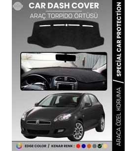 FIAT BRAVO (2007-2014) Torpido Örtüsü Ön Göğüs Torpido Koruma Tam Uyum Çatlamayı Önler Kolay Montaj