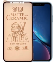 Apple Uyumlu İphone Xr Ekran Koruyucu 9d Mat Seramik Nano Tam Kaplayan