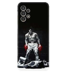 Samsung Galaxy M14 Kılıf Resimli Desenli Baskılı Silikon Muhammed Ali 1369