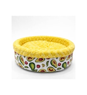 Peluş Simit Yatak - Renkli ve Rahat 50x50x15cm