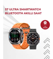 Toza Suya Dayanıklı Unisex Akıllı Saat  Renkli Ekran  Mikrofonlu Model