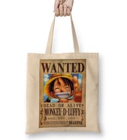 One Piece Wanted Luffy Bez Çanta Uzun Saplı