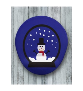 Karküresi Oval Bilek Destekli Mouse Pad