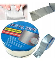Çamur Bant 10 Cm x 5 Mt Sakız Bant Su Geçirmez Boru Çatı Çatlak Yalıtım Bandı