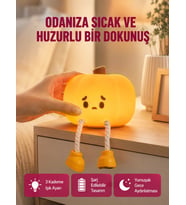 Dekoratif Pumpkin Gece Lambası Şarjlı Dokunmatik LED Işık Yeni Nesil