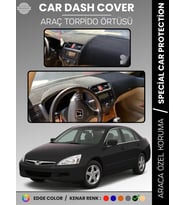 HONDA ACCORD (2002-2007) Torpido Örtüsü Panel Torpido Koruma Tam Uyum Çatlamayı Önler Kolay Montaj