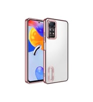Xiaomi Redmi Note 12 Pro 4G Uyumlu Kılıf Kamera Korumalı Logo Gösteren Zore Omega Kapak