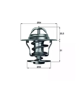 Vw Golf4 87° Termostat 1.9TDI 1997-2005 056121113D