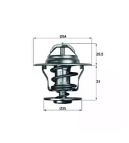 Vw Golf4 87° Termostat 1.9TDI 1997-2005 056121113D