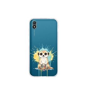 Huawei Y5 2019 ile Uyumlu Splash Mirket Tasarımlı Şeffaf Silikon Kılıf