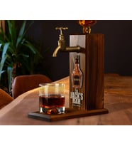 BK Gift Kişiye Özel Kabartma İsimli Musluklu Doğal Ahşap İçki Standı, Home Bar, Viski Çeşmesi, İçecek Dispenseri, Ahşap İçecek Çeşmesi-10