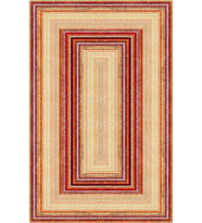 Eliana Home Baskılı, Yıkanabilir Kaymaz Taban Salon Halısı LNA0660 100x150 cm (Sarı)