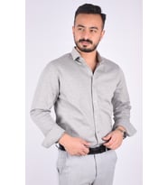 RYM-5048 MEVS GÖMLEK/GRİ/XL