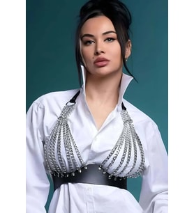 Mulvxbrf Brf02 Zincirli Göğüs  Harness - Brf964 (Mulvix)