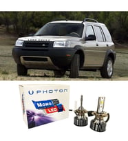 Land Rover Freelander Led Xenon Uzun + Kısa Far Ampulü H4 Mono Yeni Seri Beyaz 1997-2001