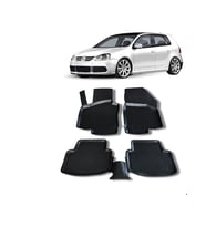 vw golf 5 (2003-2009) uyumlu 3d havuzlu paspas