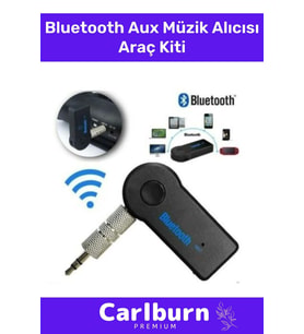 Özel Seri 4 Saat Bataryalı Şarjlı Uyku Modlu Enerji Tasaruflu Bluetooth Aux Müzik Alıcısı Araç Kiti