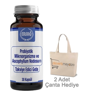 Ersağ Probiyotik Mikroorganizma ve Ascophyllum Nodosum - 30 Kapsül