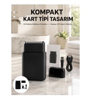 Mey İthalat® Elektrikli Tıraş Aleti – Hassas Kesim, Kolay Temizlik, Cilt Dostu Yeni Nesil