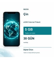 Çin eSIM İnternet Paketi 5 GB 30 Gün - nonhkip
