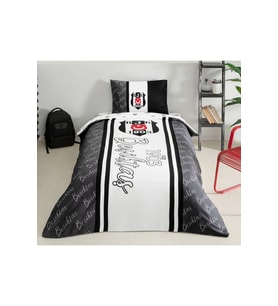 Taç Lisanslı Nevresim Takımı Beşiktaş 1903 Glow Tek Kişilik 120 x 200 cm
