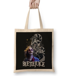 Beetlejuice Horror Bez Çanta Uzun Saplı