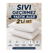 Bambu Yumuşak Dokulu 2'li Yastık Alezi 50x70 cm