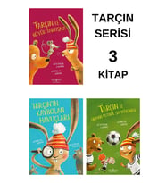 TARÇIN SERİSİ  3 KİTAP  (BÜYÜK TARTIŞMA-KAYBOLAN HAVUÇLAR-FUTBOL ŞAMPİYONASI)