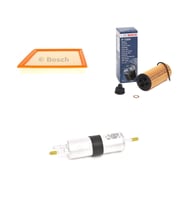 Bosch Filtre Bakım Seti BMW 2 SERİSİ 218 i Benzin 2014-2016 Hava + Yağ f. + Yakıt Filtre Bosch