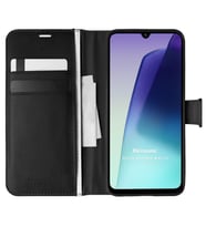Microsonic Xiaomi Redmi 14C Kılıf Delux Leather Wallet Siyah (Siyah)