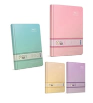 GIPTA THEBOOK PASTELS İPLİK DİKİŞLİ SERT KAPAK DEFTER 20X28 160YP. ÇİZGİSİZ