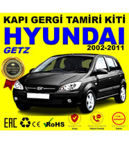 *Premium* HYUNDAİ GETZ 2002-2011	Kapı Gergisi Tamir Plastiği (4Kapı)