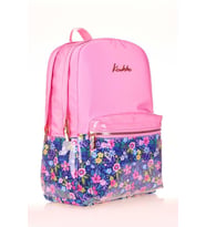 Kaukko Soft Floral Sırt Çantası (pınk)