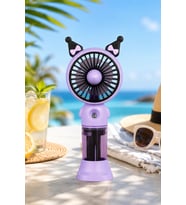 Glr K01 Taşınabilir Sulu El Fanı, Mini Buharlı Vantilatör, Type-C Şarjlı Seyahat Fanı