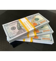 300 ADET 100 DOLAR GEÇERSİZ PARA EĞLENCE OYUN ŞAKA  DÜĞÜN PARASI FİLM PARASI DİZİ ÇEKİMLERİ İÇİN SAHTE PARA
