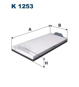 FILTRON K1253 Polen Filtresi A9408350047 (6 Adet Fiyatıdır)