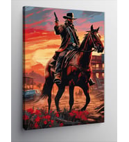 Kanvas Tablo Red Dead Redemption 2