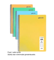 TEXT PASTEL DEFTER A4 40 YAPRAK ÇİZGİLİ 1 ADET