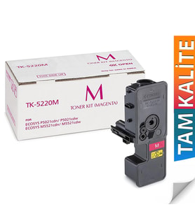 TK-5220 Kyocera Ecosys M5521CDW Uyumlu Muadil Toner Kırmızı