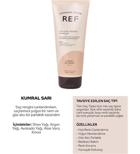 Colour Boost Renk Artışı Sağlayan Parlatıcı Maske Sandy Blonde 200 ml