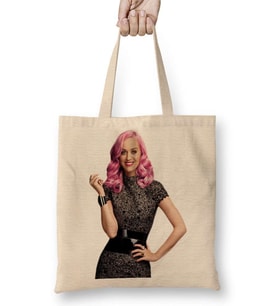 Katy Perry Cabelo Rosa Bez Çanta Uzun Saplı