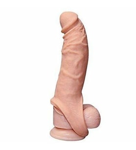ETSMagaza Realistik Penis Kılıfı Dolgulu 6,5 cm