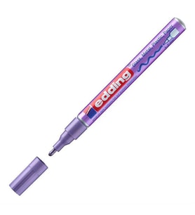 Edding E-751 Boya Dekor Markör Kalem Metalik Mor